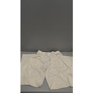 Mandonce 1 Piece Outfits for Women Wide Leg Long Pants Summer (X-Large, Khaki)