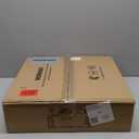 VOLISUN Low Profile Ceiling Fans with Lights and Remote, 19.7in Flush Mount Ceiling Fans with Light, 3000K-6500K Dimmable Fandelier LED Fan Light, White Bladeless Ceiling Fans with Lights for Bedroom