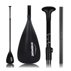 Overmont Carbon Fiber Paddle Board Paddle, Adjustable 69"-85" SUP Paddle