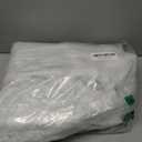 AISENO 48 Inch White Faux Fur Christmas Tree Skirt, Luxury Plush Tree Base Cover for Holiday Party and Home Christmas Decor