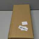 Sofa Arm Tray, Bamboo Large Couch Cup Holder Tray with Hidden Storage, Sofa Armrest Portable Anti-Spill Beverage Snack, White