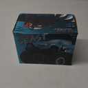 Remote Control Car, 20km/h All Terrain Monster Tuck Toys with Upright Driving and 360 Rotation, Remote Control Tuck with Auto Demo, 2.4Ghz Rc Car, Monster Trucks for Boys and Girls 3+ 4-7 8-12 (Black)