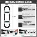 Twister Arm Trainer,Arm Exerciser for Men,Adjustable Chest Expander,Chest Workout Equipment,Arm Bar,Forearms Muscle Training Fitness Equipment,Strength Training Machine for Abdomen,HIPS,Back,Thigh