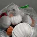 Winlyn 16 Pcs Assorted Fall Artificial Velvet Pumpkins Small Decorative Fabric Rustic Foam Pumpkins in Burgundy Bronze Gray White for Autumn Wedding Halloween Thanksgiving Table Centerpiece