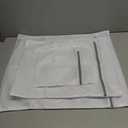Mesh Laundry Bags for Delicates, Lingerie Wash Bags with Auto-Lock Zipper, 100% Polyester Fine Mesh, White Net, 2XL, 2L, 2S