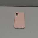 Galaxy A25 5G Case 6.5 inch, Soft Liquid Silicone Protective and Anti-Scratch Microfiber Lining Shockproof Compatible with A25 5G Cover (Pink Sand)