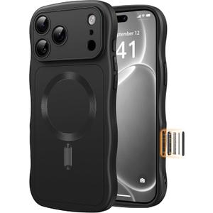 CAPRARO Magnetic for iPhone 18 Pro Max Case/iPhone 17 Pro Max Case Wave