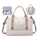 Travel Duffel Bag with Shoes Compartment, Overnight Weekender Bags for Women,Carry on Personal Item Bag