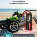 HOOVO 7.4V 5200mAh 80C 2S Lipo Battery Hard Case with EC3 Plug for Popular RC Car RC Helicopter Quadcopter UAV Drone FPV Tracxas Slash Buggy Team Associated(2 Packs)