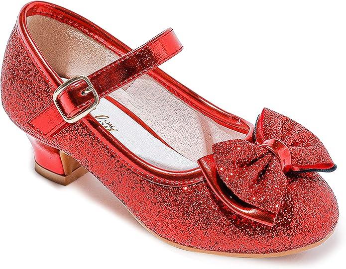 Flower Girls Wedding Party Heel Princess Shoes Flats for Kid Toddler 1