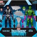 Marvel Legends Series Inhumans Black Bolt & Triton Two-Pack, 2 Fantastic Four Comics-Inspired Collectible 6-Inch Scale Action Figures