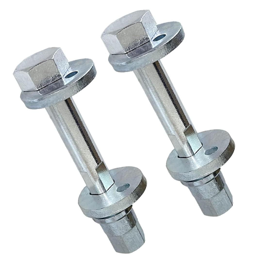 Rear Toe Link Alignment Bolts Kit 6508486AA, for Chrysler 200 Sebring, for Dodge Journey Avenger Caliber Durango, for Jeep Patriot Compass Grand Cherokee, 06508486AA,Lateral Arm Mount Bolt 2PCS