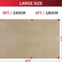 Fiberglass Welding Blanket 6x8 ft - 1022 F High Temp Insulation Blanket, 850 GSM Heavy Duty Fire Resistant Blankets, Heat Resistant Fabric for Industrial, Smoker, Camping, Grill