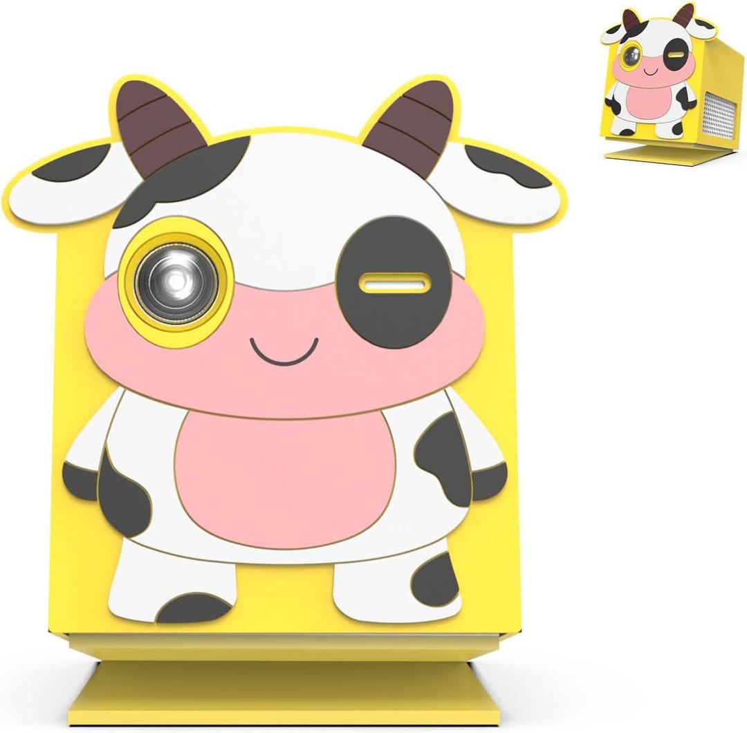 Silicone Case for Nex Playground Game System, Cute Soft Protective Case for Nex Playground Game System Accessories, Dustproof Washable Suitable for Indoor Outdoor Game (Milk-Cow)