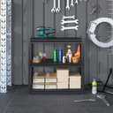 32" W Garage Shelving,900LBS Loads Adjustable Garage Storage Shelves, 3-Tier Metal Storage Racks and Shelving Units, Utility Rack Shelves (16" D x 32" W x 32" H)