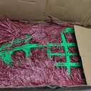 Outdoor Broom Heavy Duty, Adjustable Handle Wide Coverage Broom, Lightweight Plastic Broom for Factory, Office, Patio, Yard & Garden Cleaning
