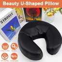 Universal Massage Table Face Cradle & Cushion, Adjustable Massage Chair Spa Bed Headrest & Face Pillow Support, Elastic Memory Foam Face Pillow Set Massage Table Accessories Massage Equipment