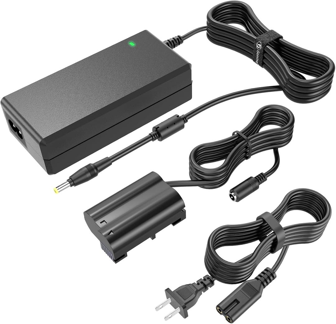 Gonine EP-5B Dummy Battery for Nikon EN EL15 Battery EH-5 Power Supply Adapter Kit for Z6 Z7 Z6 II Z7 II 1V1 D7500 D7200 D7100 D7000 D850 D750 D500 D810a D810 D800e D800 Cameras