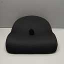 Road Comforts Premium Memory Foam Seat Cushion – Office Chair Cushion, Car Seat Cushion – Chair Cushions for Back & Sciatica Pain Relief – Seat Cushions for Office & Desk (Black)