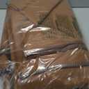 Molithe 100% Wool Blanket, 48" x 62", Warm, Thick, Washable, Military Wool Blanket, Great for Camping, Outdoors, Sporting Events, Survival Kits, Dark Camel (Medium)