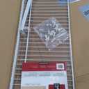 ClosetMaid Wire Shelf Kit with Hardware, 3 Ft. Wide, for Pantry, Closet, Laundry, Utility Storage, White Vinyl Finish