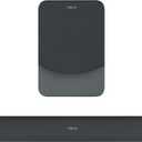 MOSISO Wrist Rest Support for Mouse Pad&Keyboard Set, Rectangular Ergonomic Mousepad Non-Slip Base Home/Office Pain Relief&Easy Typing Pad with Neoprene Cloth&Raised Silicone Lining, Slate Gray