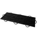 Cadaver Body Bag Heavy Duty Vinyl Mortuary Bag with 8 Side Handles and Center Zipper for Stretcher Combo, Waterproof Cadaver Pouch for Funeral, Outdoor Hunting, 90" x 36", Black