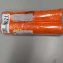 2 x Griddle Accessories Silicone Spatula Mat with Drip Pad, Orange, 16 x11.5" Rectangular Grill Mat