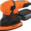 BLACK+DECKER MOUSE 1.2 Amp Electric Detail Sander (BDEMS200C)