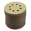 BHA 5" Inch 8 Hole Hook and Loop Sanding Discs for Orbital DA Sanders - 100 Pack (400 Grit)