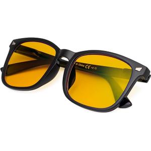 Livhon 99.9% Blue Light Blocking Glasses for Better Sleep - Anti Blue Light Glasses- Premium Computer Gaming Glasses