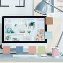 Zonon 24 Pieces Cool for School Sticky Notes Inspirational 3 x 3 Inch Classroom Theme Notepads Back to School Gift for Teacher Nurse Employee Appreciation Studying Office Supplies (Colorful Style)