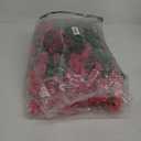 Artificial Fake Hanging Flowers Plants Baskets for Outdoor Spring Summer Decoration, Faux Silk Morning Glory in Planter UV Resistant Realistic for Home Outside Porch Patio Balcony Garden Yard (12 Bundles, Hotpink)