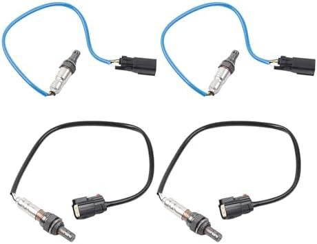 Dasbecan 234-5038 234-4490 O2 Oxygen Sensor 4PCS Compatible with Explorer Ford F150 F-150 Mustang Edge Fusion 3.5L 3.7L Escape Flex Taurus MKZ MKX MKT MKS 2010-2016 Upstream & Downstream