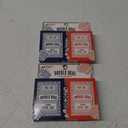 DOUBLE DEAL Poker Deck 2 Pack Standard Playing Card Set Plus 5 Bonus Dice NEW, 2 Sets