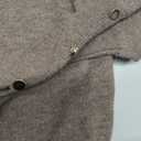 ANRABESS Sweaters for Women Long Sleeve V Neck Shirts Business Casual Work Blouses 2025 Fall Loose Knit Pullover Sweater Tops (Medium, Taupe)