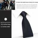 kaxilu Neckties for Mens 15pcs Assorted Zipper Ties for Men, Silky Zip Up Ties, Men's Adjustable Pretied Ties Set (Size-19"x3.3"[48*8CM], Multicolor-[15pcs]19"x3.3")