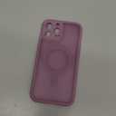 TOCOL Magnetic for iPhone 13 Pro Max Case, Upgraded Full Camera Protection, Compatible with Magsafe, Drop Protection, Translucent Matte Back for iPhone 13 Pro Max 6.7 inch (Lilac Purple)