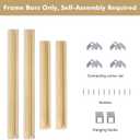 18x24 Floating Frame for Canvas Painting,5/6 Deep,Natural Woodgrain