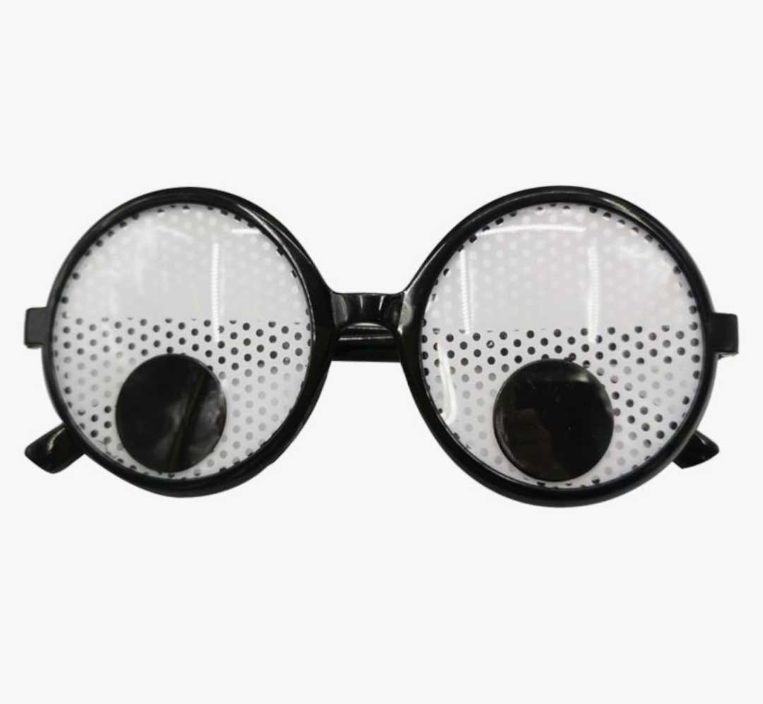 Googly Eyes Glasses, Shaking Giant Eye Glasses for Party Favor, Funny Glasses