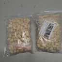 2 x 200pcs Mini Wood Eggs for Crafts Unfinished Easter Eggs DIY Painting Crafts Easter Decorations 0.7 Inch