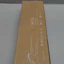 DooGooCoo [Upgrade] Ice Scraper & Extendable Snow Brush for Car Windshield [Military-Grade Sturdy] - 360° Pivoting Brush Head with Silicone Grip for Effortless One-Swipe Clean on Auto (Large)