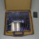 55PCS Impact Nut Driver Set, Magenetic Nut Driver Set for Impact Drills and Premium Deep Drivers, Wing Nut Setters, 1/4'' Quick Change, Bit Extension, S2 Steel Bits, Pivoting Nut Setter