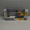 DOUBLE E Volvo RC Excavator Remote Control Excavator Toy for Boys Full Function Construction Vehicles Toys with Shovel for Outdoor Play Sandbox Digger Toys Gifts for Kids