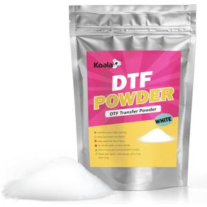 KOALA PAPER DTF Powder 1000G/35.3 oz White Hot Melt Adhesive DTF Transfer Powder for Digital Printing on All Fabrics, DTF Powder for Sublimation