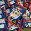 Lieber's Cotton Candy, Red & Blue, 48 Pack of 0.8 Ounce Bags, Kosher (EXP 04/09/27)