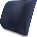 Tempur-Pedic Pedic Lumbar Cushion,Foam, Blue 15 X 15 X 4 Inch