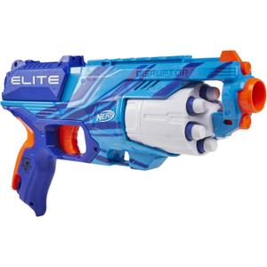 Nerf Elite Disruptor Blaster Reflex, Slam Fire, Blue 
