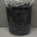 Bedsure Queen Comforter Set - Black Soft Bedding for All Seasons, Cationic Dyed Bed Set, 3 Pieces, 1 Queen Size Comforter (90"x90") and 2 Pillow Shams (20"x26"+2")