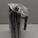 Stainless Steel Water Pitcher Black Metal Pitcher with Ice Guard Cold Drinking Carafe Jug for Juice, Beer, Milk, Ice Tea or Other Beverage by MUGLIO (70oz)